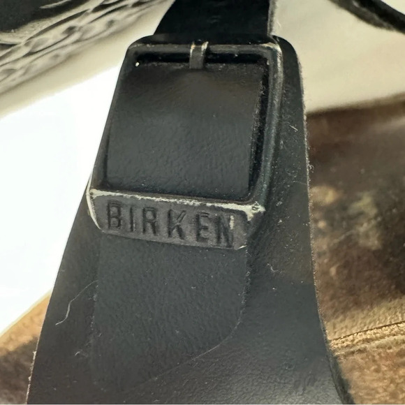 Birkenstock Gizeh Sandals Black Size 34 (US 4) 220cm - Picture 4 of 16